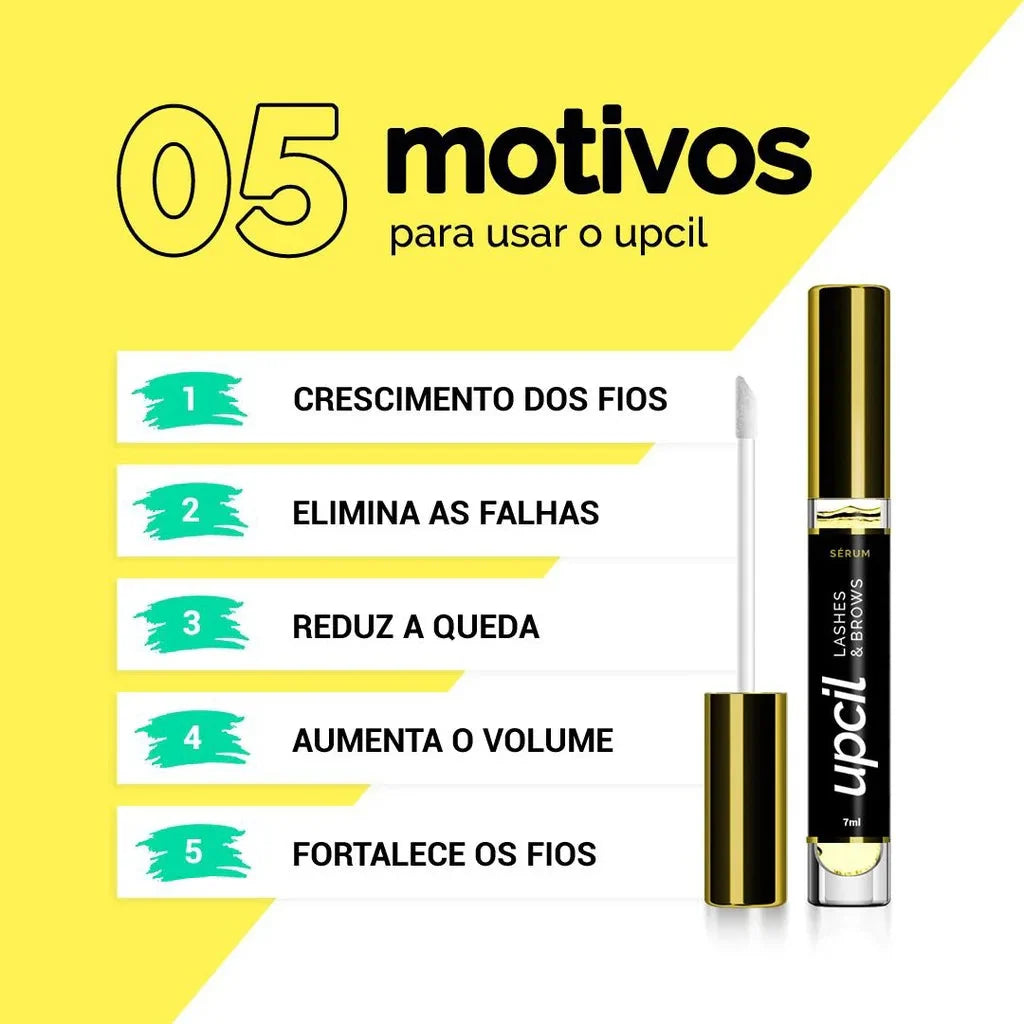 Sérum Upcil Para Crescimento De Cílios e Sobrancelhas
