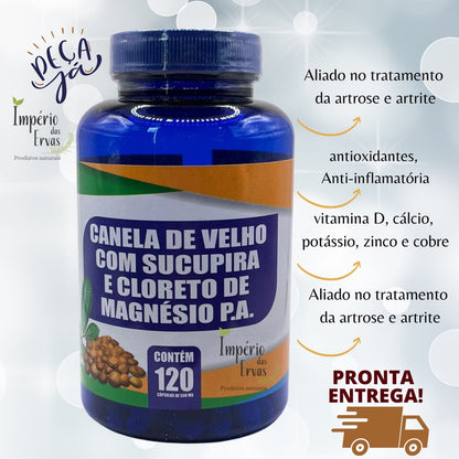 Canela de Velho + Sucupira: A Natureza ao Seu Favor na Luta Contra Dores e Inflamações