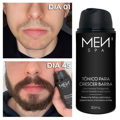 Tônico Para Crescer Barba  - Preenche Falhas e Acelera o Crescimento 30mL