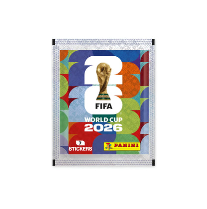 Coleção Oficial de Figurinhas Panini da Copa do Mundo de 2026 – Caixa com 50 Pacotes + Álbum Oficial