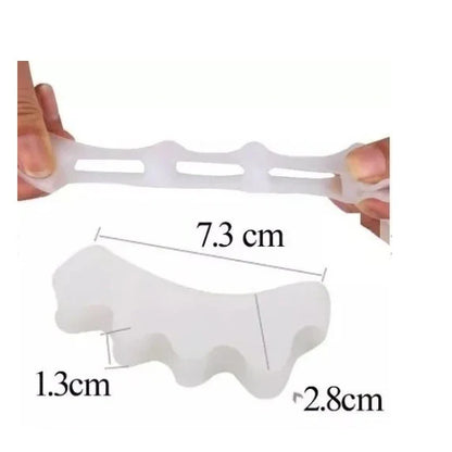 Separador de Dedos de Silicone Premium