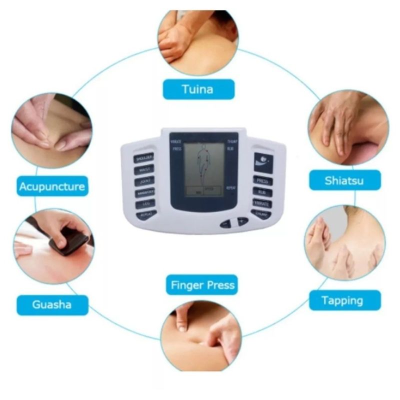 Aparelho Portátil de Estimulação Elétrica Profissional  – Massagem e Relaxamento FisioMax