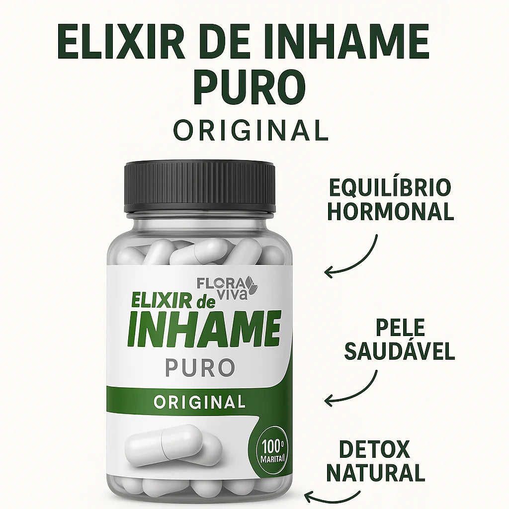 Elixir de Inhame Puro Original | Equilíbrio Hormonal e Imunidade Natural