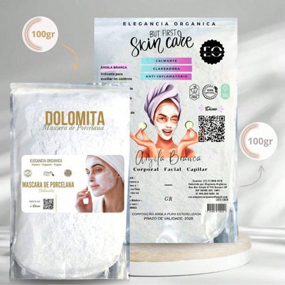 Dolomita + Argila 100% Pura Natural