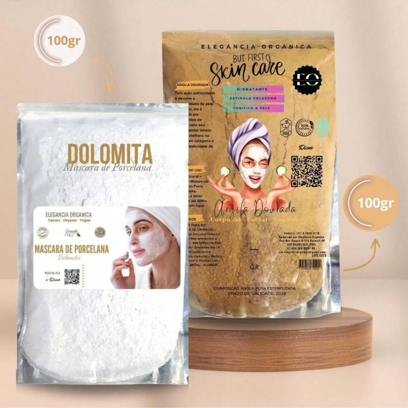 Dolomita + Argila 100% Pura Natural