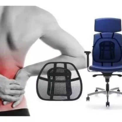 Encosto Lombar Corretor Postural Ortopédico para Cadeira de Escritorio, bancos de carro ou caminhão