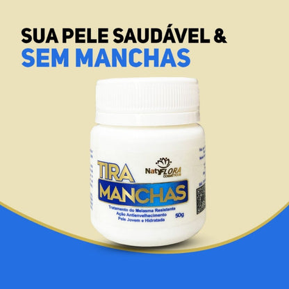 FaceClean Pro Tira Manchas - Pomada Clareadora de Manchas, Melasmas e Sinais