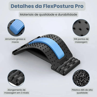 FlexPostura Pro: O Suporte Lombar 3D Revolucionário