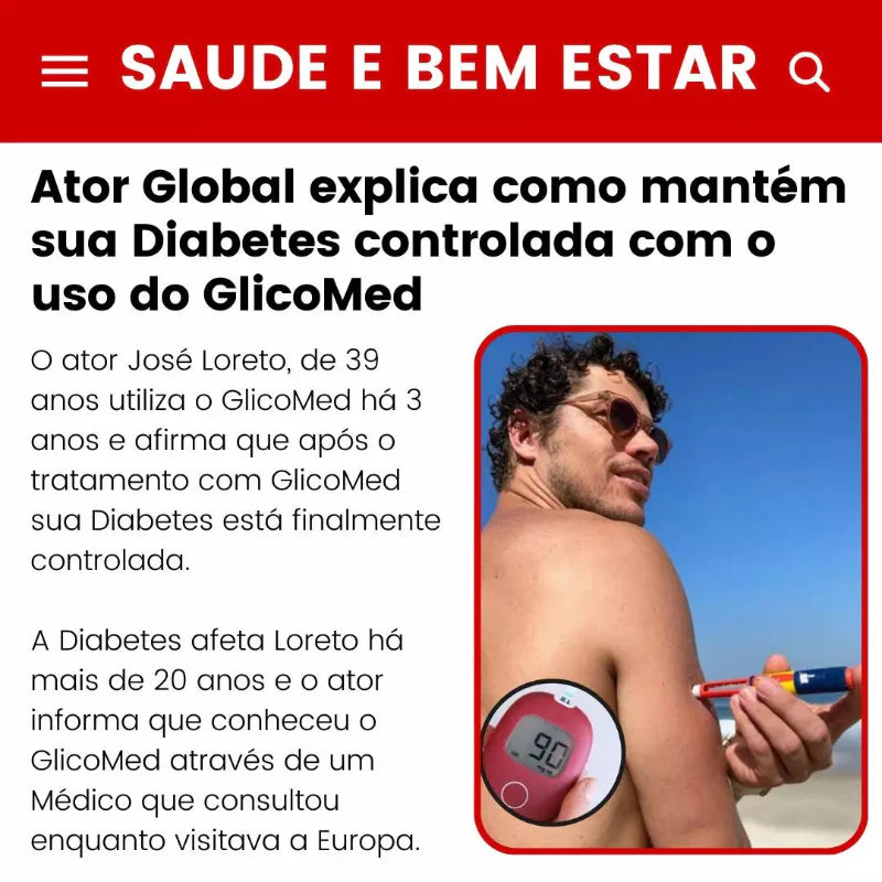 GlicoMed Original  - Controle sua Glicose e Insulina no Sangue