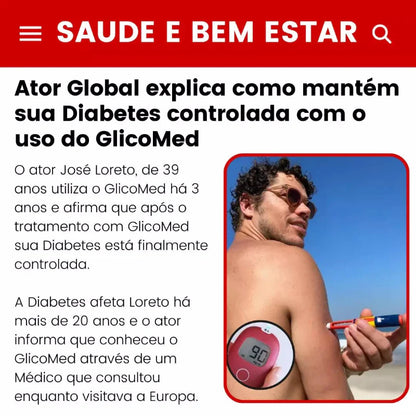 GlicoMed Original  - Controle sua Glicose e Insulina no Sangue