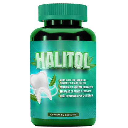 HALITOL - Suplemento Anti-Halitose - Alívio do Mau Hálito de Dentro para Fora