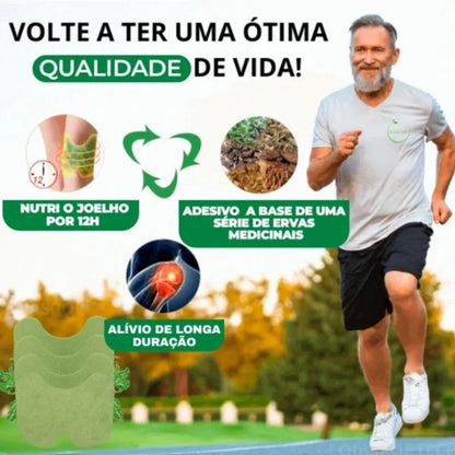Knee Patch – Adesivo de Bem-Estar para Joelho com Design Confortável e Uso Diário