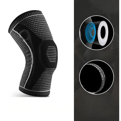 LegFast – Joelheira de Compressão Articulada com Suporte de Gel