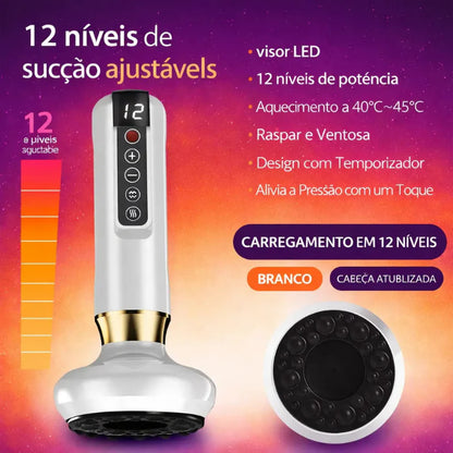 Massageador Anticelulite Pro Com Cabeça Infravermelha