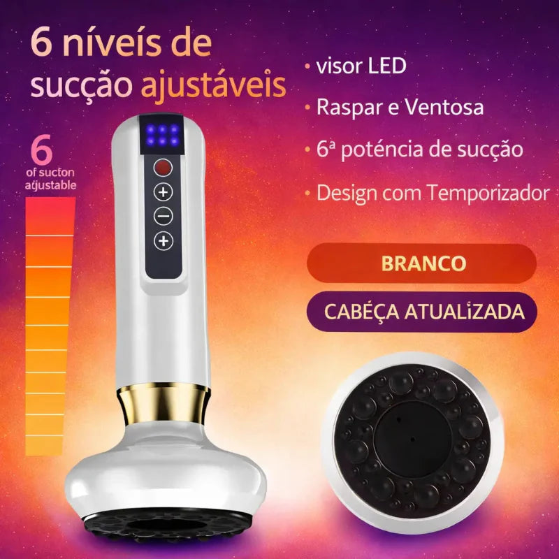 Massageador Anticelulite Pro Com Cabeça Infravermelha