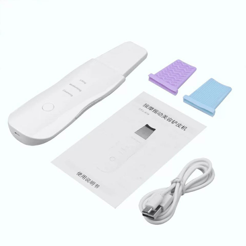 Peeling Ultrassônico Limpador Facial Anti-rugas Sonic Skin Ionização