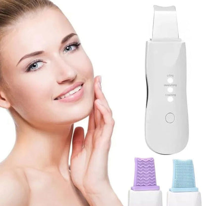 Peeling Ultrassônico Limpador Facial Anti-rugas Sonic Skin Ionização
