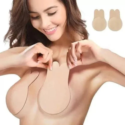 Sutiã Adesivo de Silicone Feminino com Efeito Lifting Instantâneo – Kaype Store
