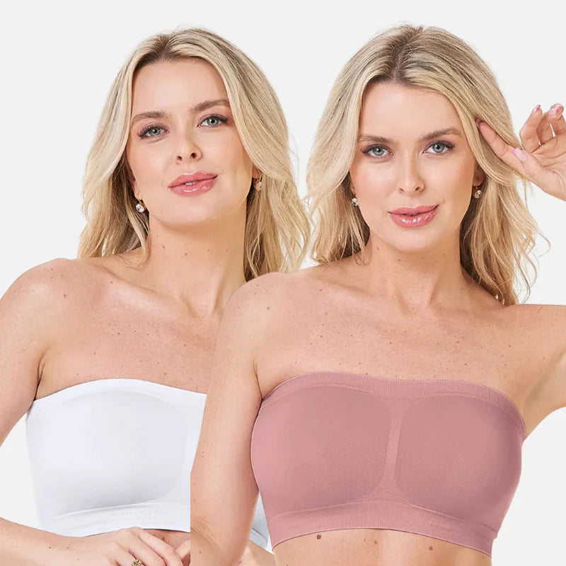 Sutiã Faixa Sem Costura Super Confortável – Compre 1 Leve 2 | Kaype Store