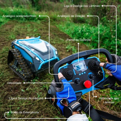 Fortrak Power - Cortador de Grama Robótico