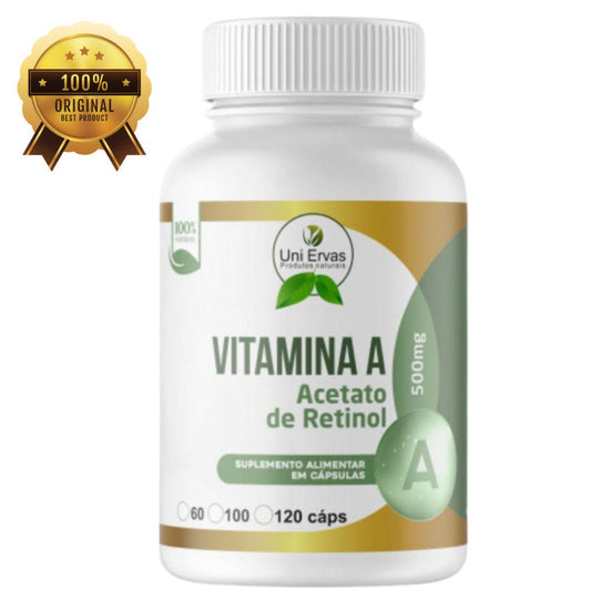 Vitamina A (Acetato de Retinol) 10.000 UI