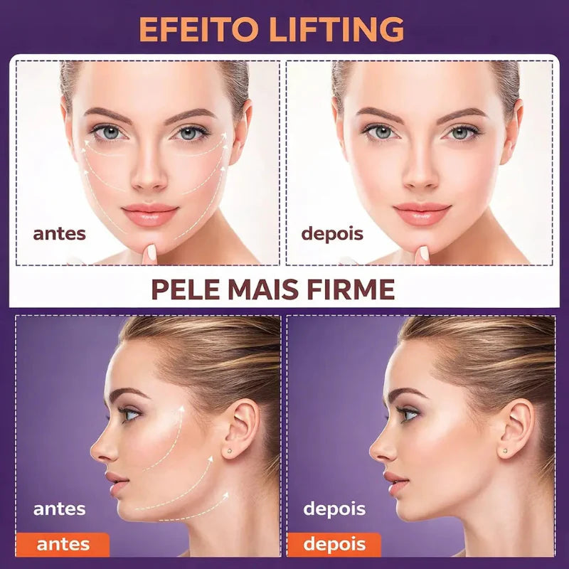 Adesivo Lifting Facial Fita Invisível Antirrugas - RugaFall: Rejuvenesça e Defina Seu Rosto em Segundos!