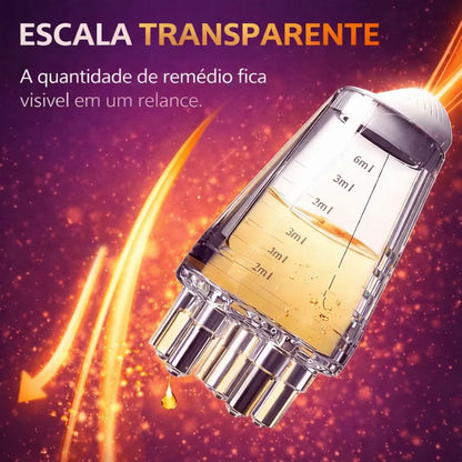 Aplicador de Óleo Capilar HairBoost - Potencialize o Crescimento e a Nutrição do Seu Cabelo com Facilidade