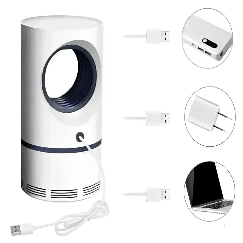 Armadilha Repelente Silenciosa Mata Mosquito e Pernilongo – LED Kill | Kaype Store