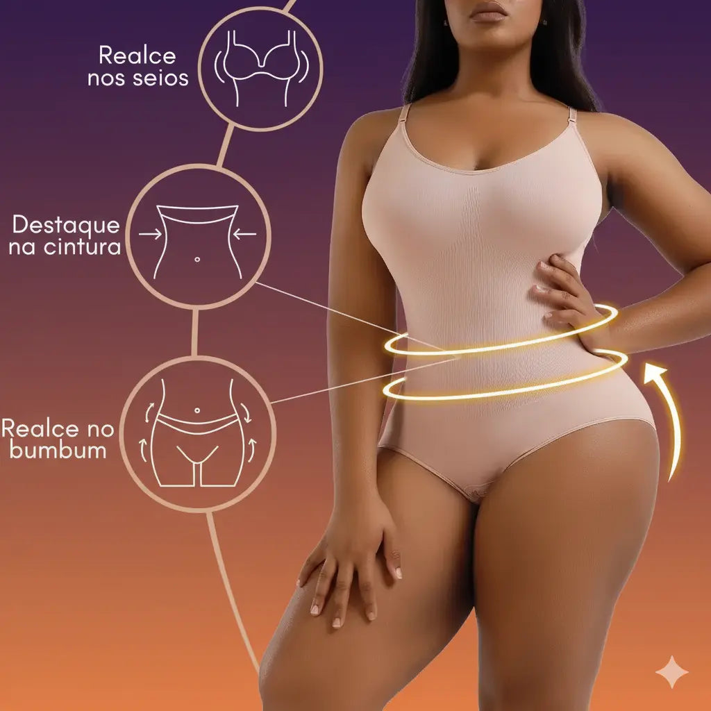 Body Modelador Suit Shape Slim – Redefina Suas Curvas com Conforto e Elegância | Kaype Store