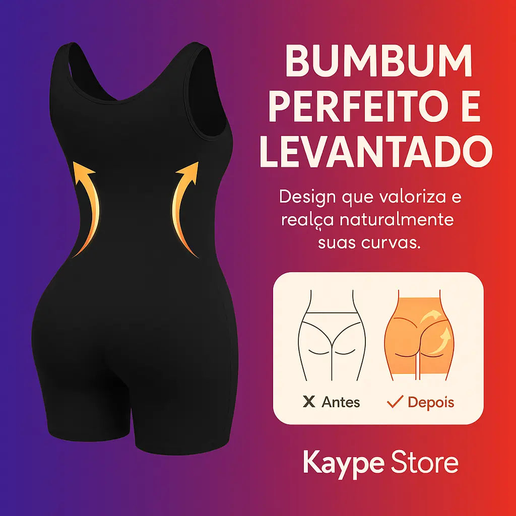 Body Modelador Suit Shape Slim – Redefina Suas Curvas com Conforto e Elegância | Kaype Store