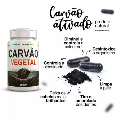 Carvão Vegetal Ativado - Original