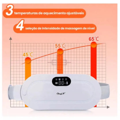 Cinta Térmica para Cólicas Menstruais – Alívio do desconforto Menstrual com Calor Terapêutico