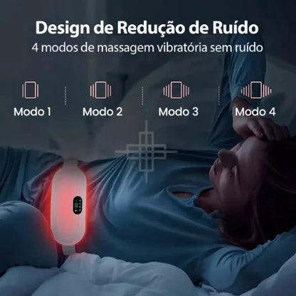 Cinta Térmica para Cólicas Menstruais – Alívio do desconforto Menstrual com Calor Terapêutico