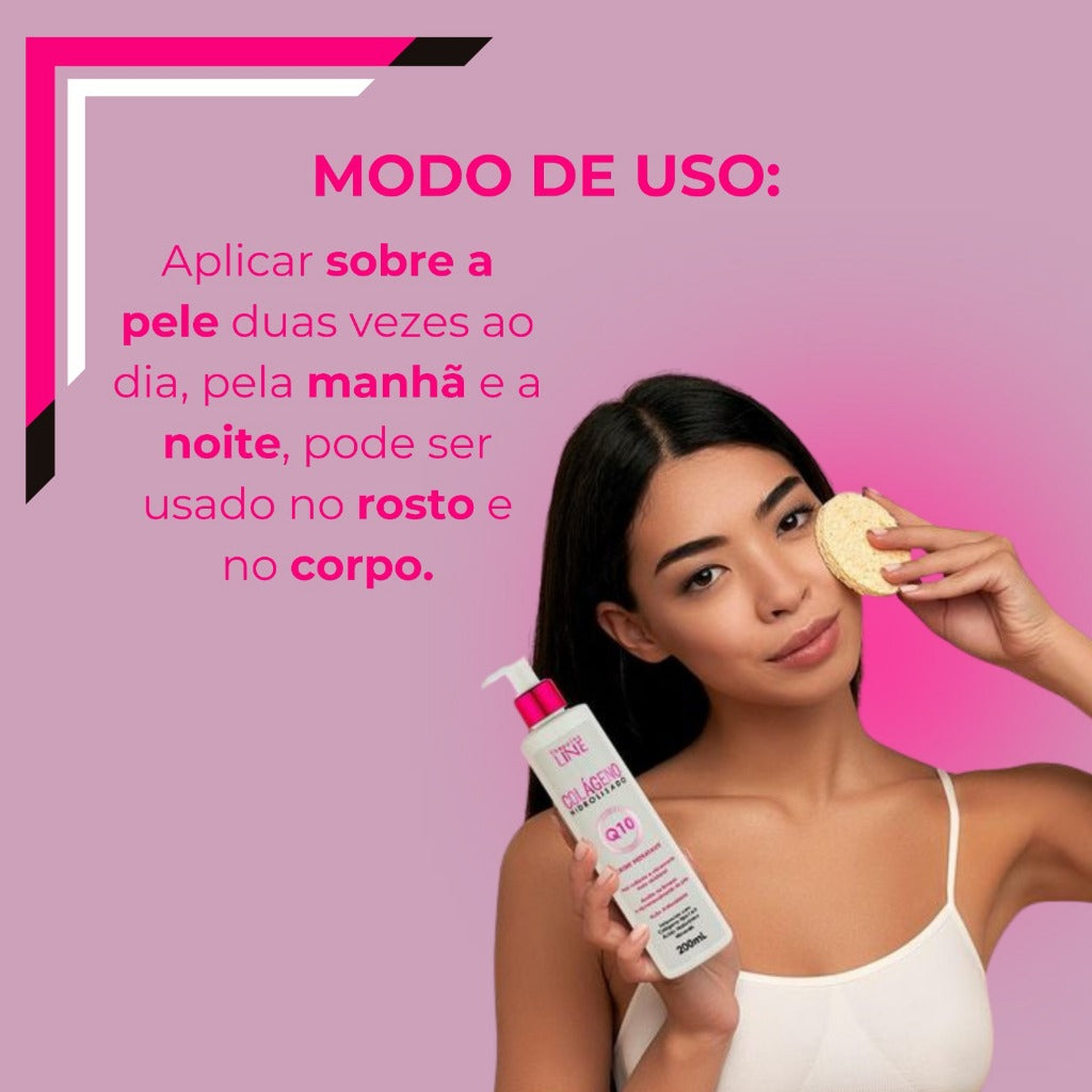 Creme Colágeno Q10 Rejuvenescedor: Firmeza, Hidratação e Anti-idade