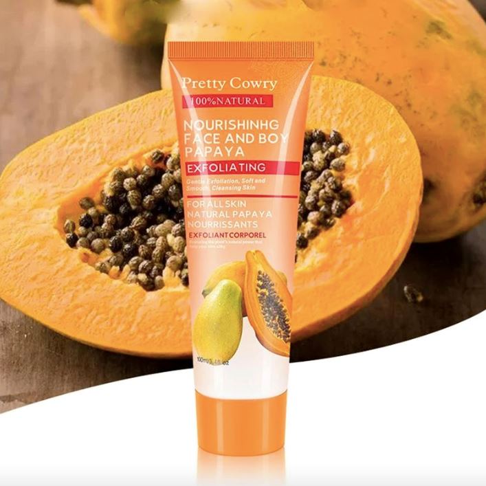 Gel Para Esfoliação e Clareamento Natural da Virilha, Axila e Rosto Com Extrato de Mamão Papaya - Skinetic
