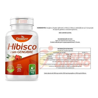Hibisco com Gengibre