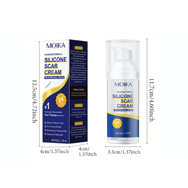 Creme para Remoção de Cicatrizes, Estrias e Marcas de Acne - Kit com 2