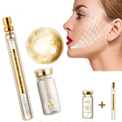 Sérum 24k - Fios de Ouro - Proteína para Preenchimento do Rosto e Efeito Lifting Golden