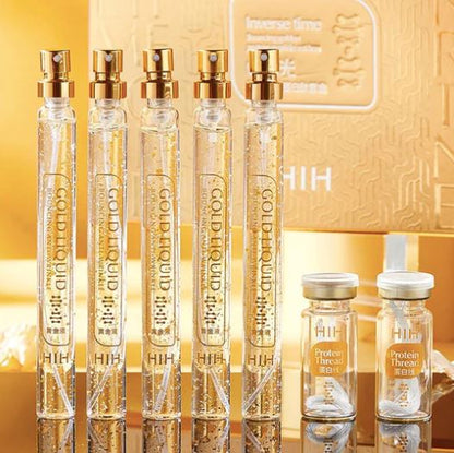 Sérum 24k - Fios de Ouro - Proteína para Preenchimento do Rosto e Efeito Lifting Golden