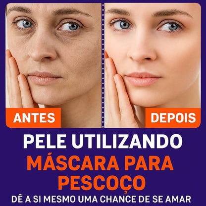 Máscara Firmadora para Pescoço com Colágeno e Ácido Hialurônico - FirmaNeck | Kaype Store