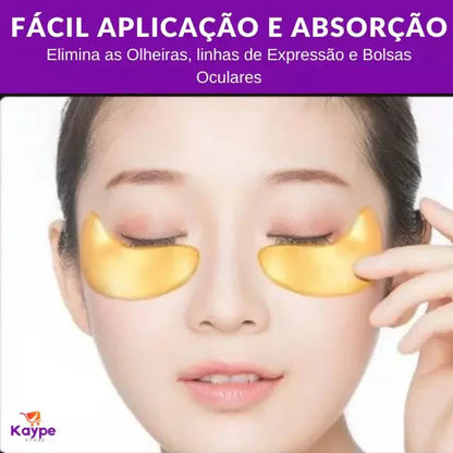 Máscara Para Os Olhos Golden Eye - Acabe com suas Olheiras e Bolsas Oculares