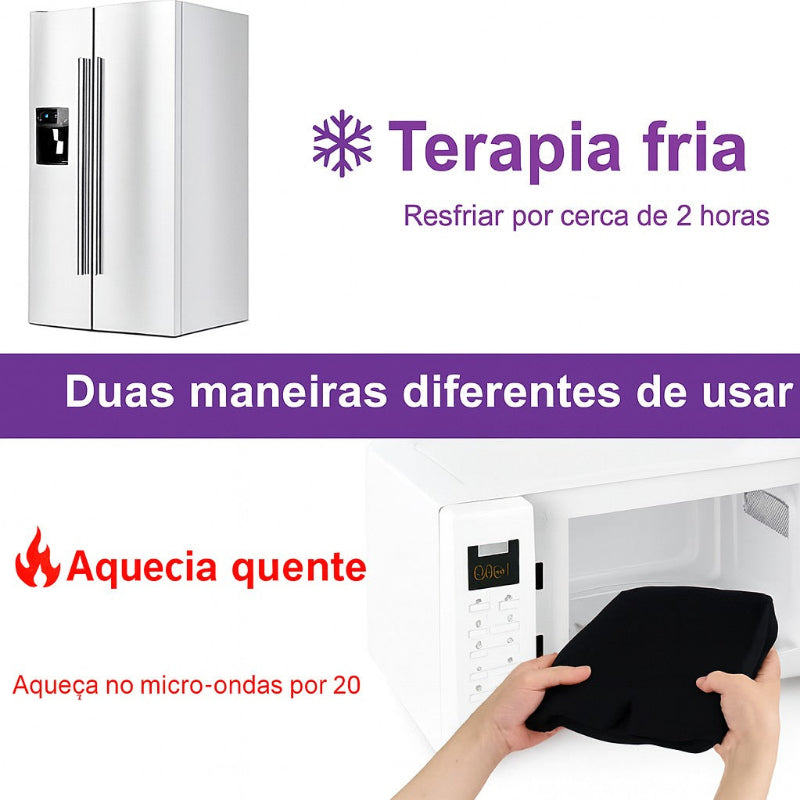 Touca Térmica Máscara De Terapia para Dor de Cabeça e Enxaqueca - LifeGood | Kaype Store