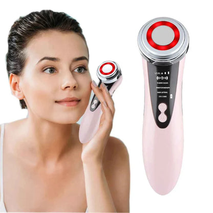 Massageador Facial 5 em 1 - THERAPro Fototerapia Facial: Rejuvenesça Sua Pele em Minutos