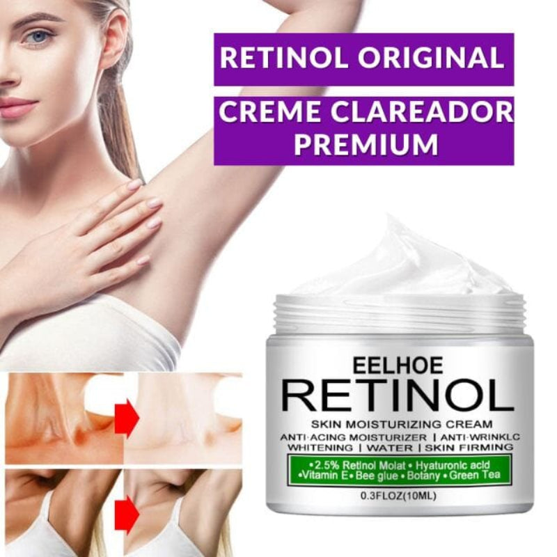 Retinol Premium Original - Creme Clareador para Virilha, Cotovelos e Axilas | Eficácia Comprovada – Kaype Store
