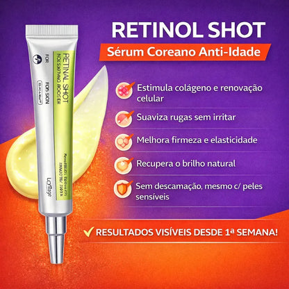 Retinol Shot – Sérum Coreano Anti-Idade | Kaype Store