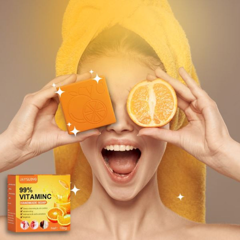 Sabonete Clareador de Virilhas e Axilas Com Vitamina C e Ácido Kójico