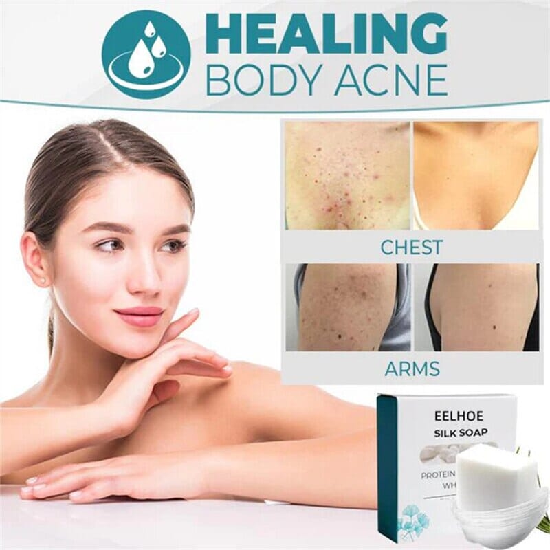 Sabonete Whitening Natural Com Leite e Enzimas Clareadoras da Pele da Virilha, Axila e Rosto
