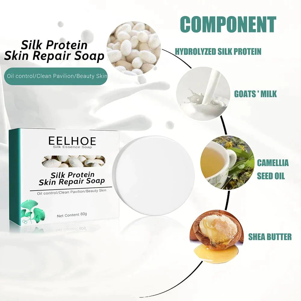 Sabonete Whitening Natural Com Leite e Enzimas Clareadoras da Pele da Virilha, Axila e Rosto