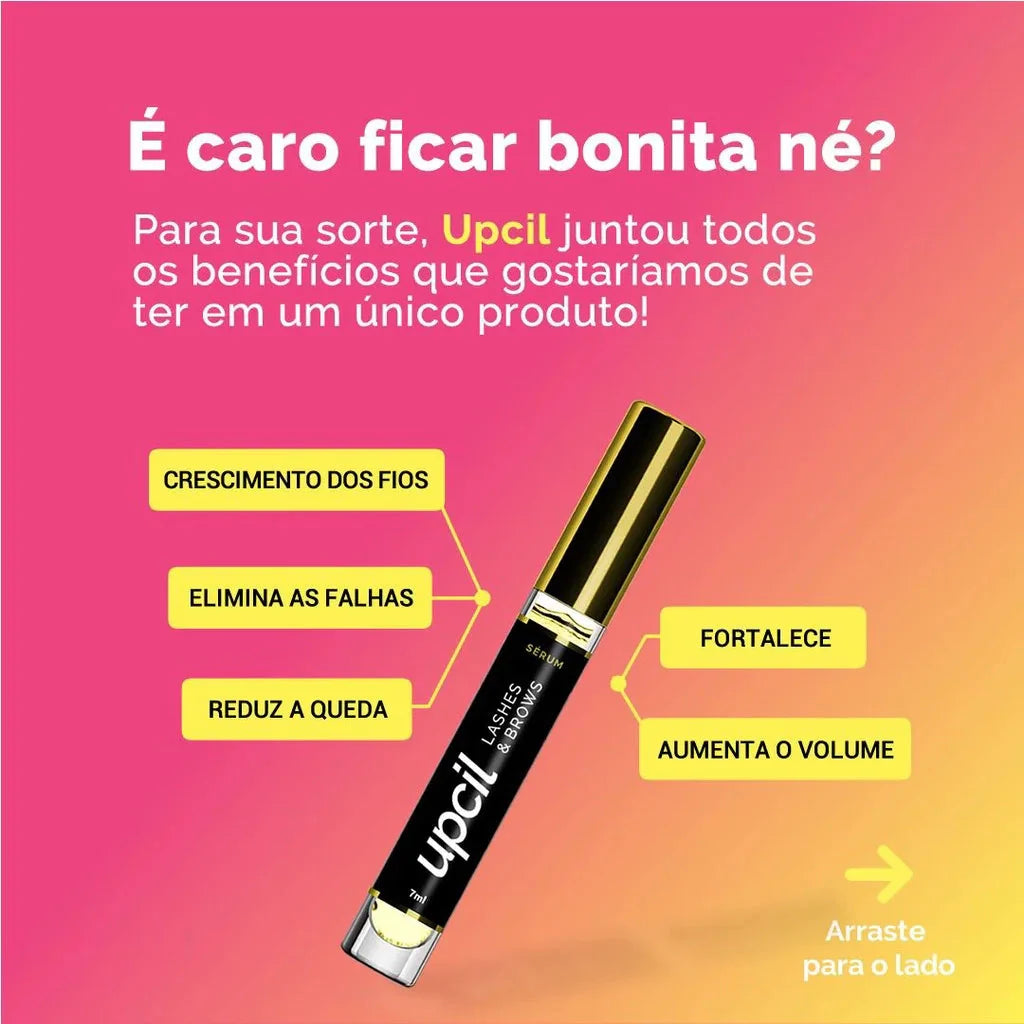Sérum Upcil Para Crescimento De Cílios e Sobrancelhas