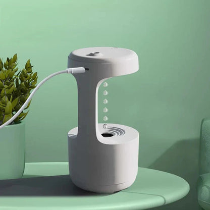 Umidificador e Difusor de Aromas- Decoração com Efeito Anti-Gravidade original